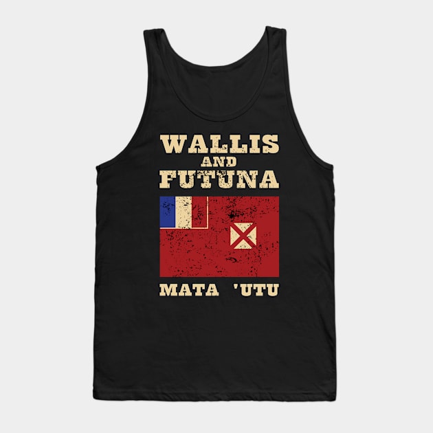 Flag of Wallis and Futuna Tank Top by KewaleeTee